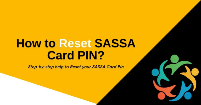 How to Reset SASSA Card PIN?