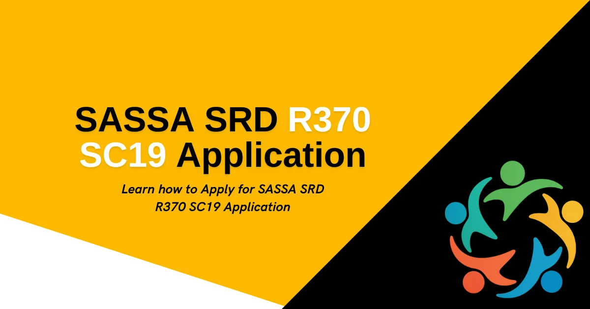 SASSA SRD R370 SC19 Application