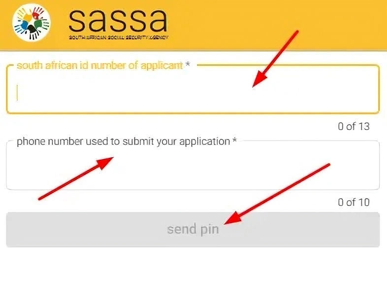 Provide your info for SASSA Reinstatement