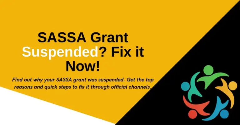 SASSA Grant Suspended? 20 Real Reasons & How to Fix It Fast